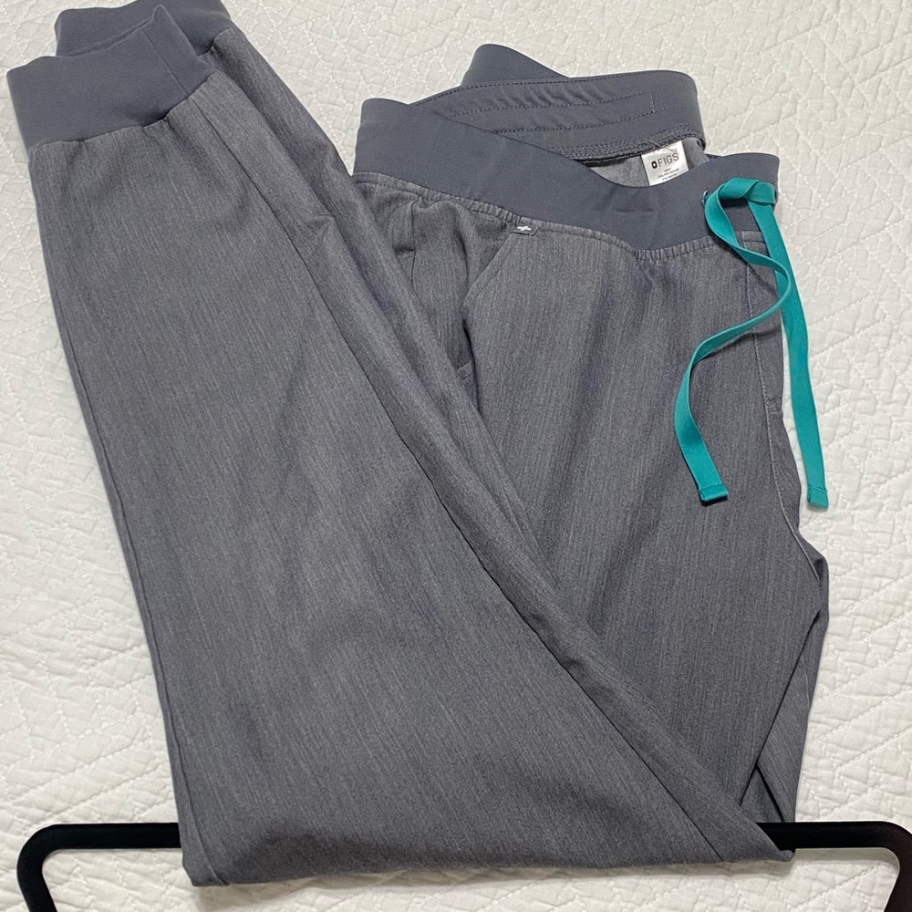 Figs Technical Collection Gray Pants